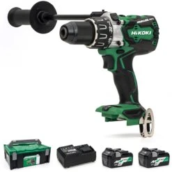HiKOKI DV36DAX/JRZ MultiVolt Cordless Percussion Drill Driver - 18-36V - DV36DAX/JRZ